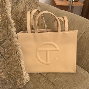 Telfar Tan Tote Bag